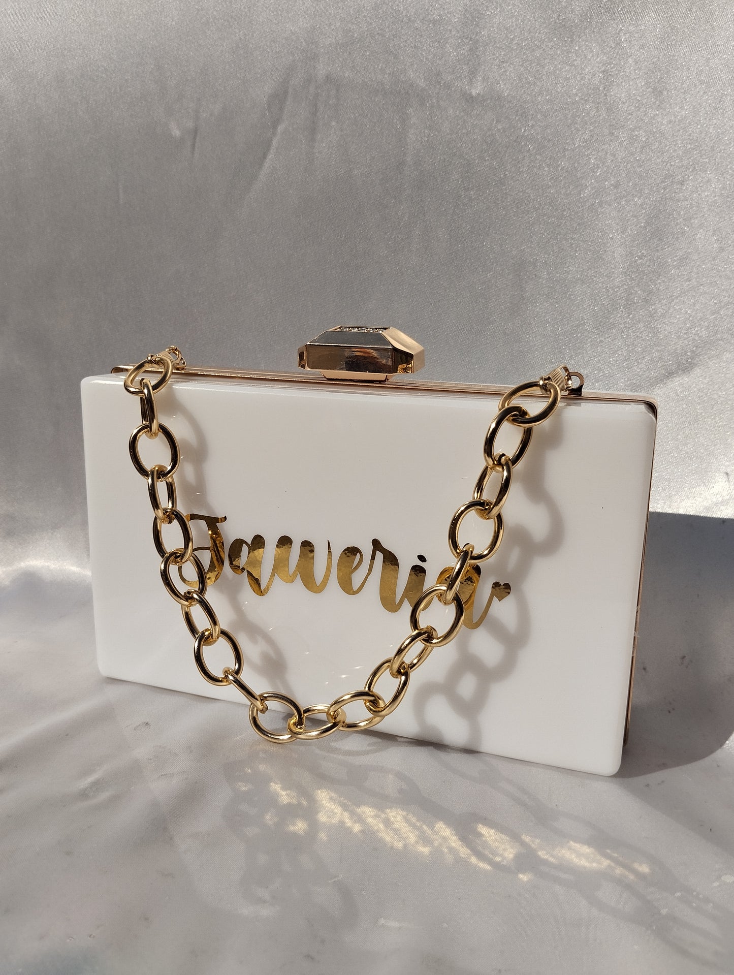 Personalized Acrylic Clutch