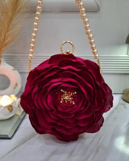 Floral blossom clutch