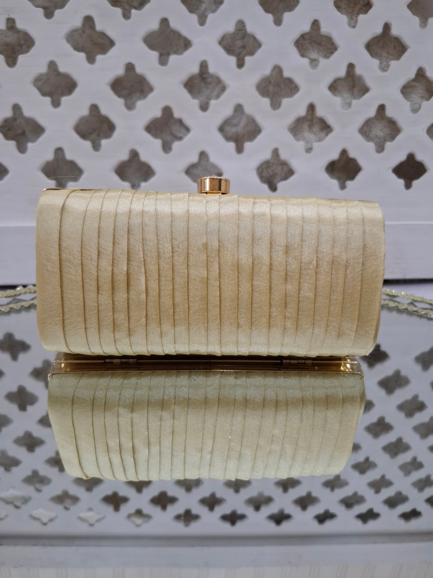 Fawn Floral Party clutch