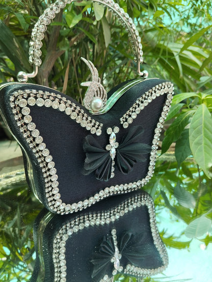 Luxe Butterfly Clutch