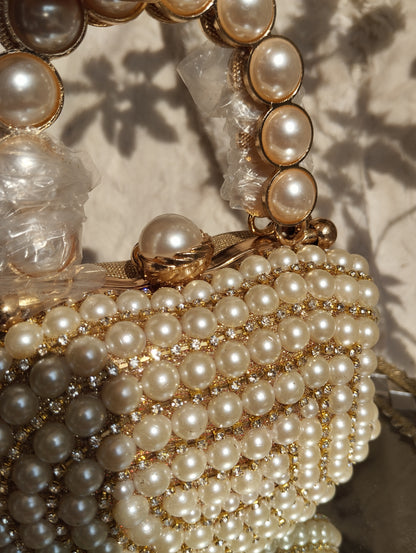 Pearly Apple Clutch