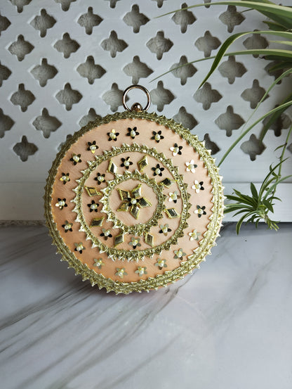 Embroidered Clutch Bag