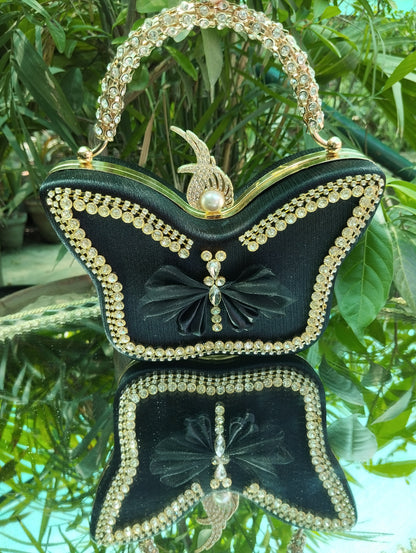 Luxe Butterfly Clutch