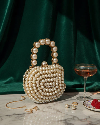 Pearly Apple Clutch