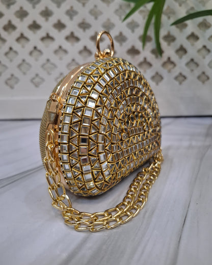 Basic Kundan Clutch-II