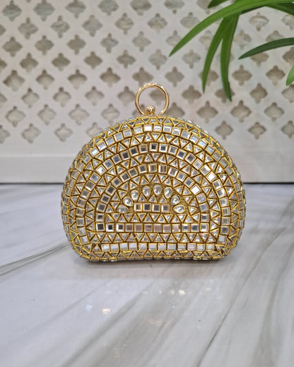 Basic Kundan Clutch-II