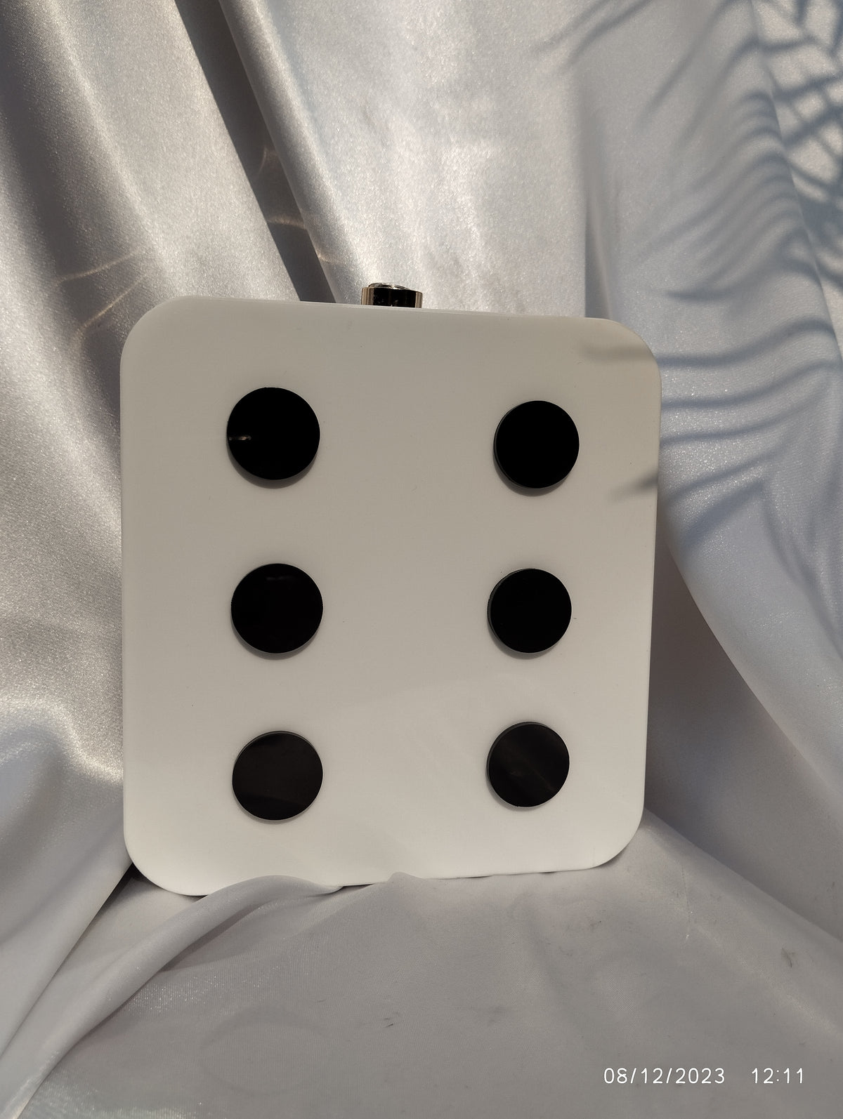 Acrylic Dice White