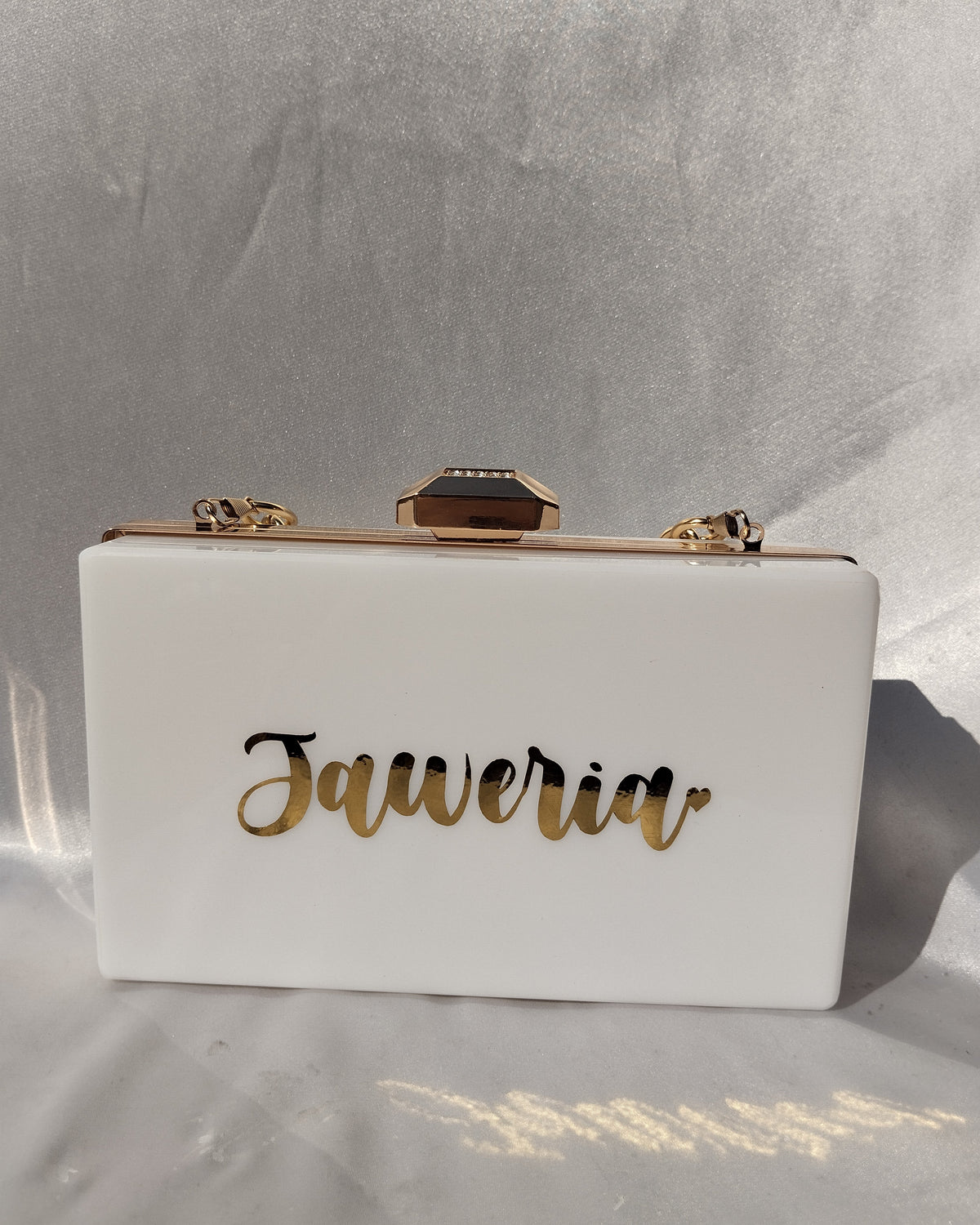 Personalized Acrylic Clutch