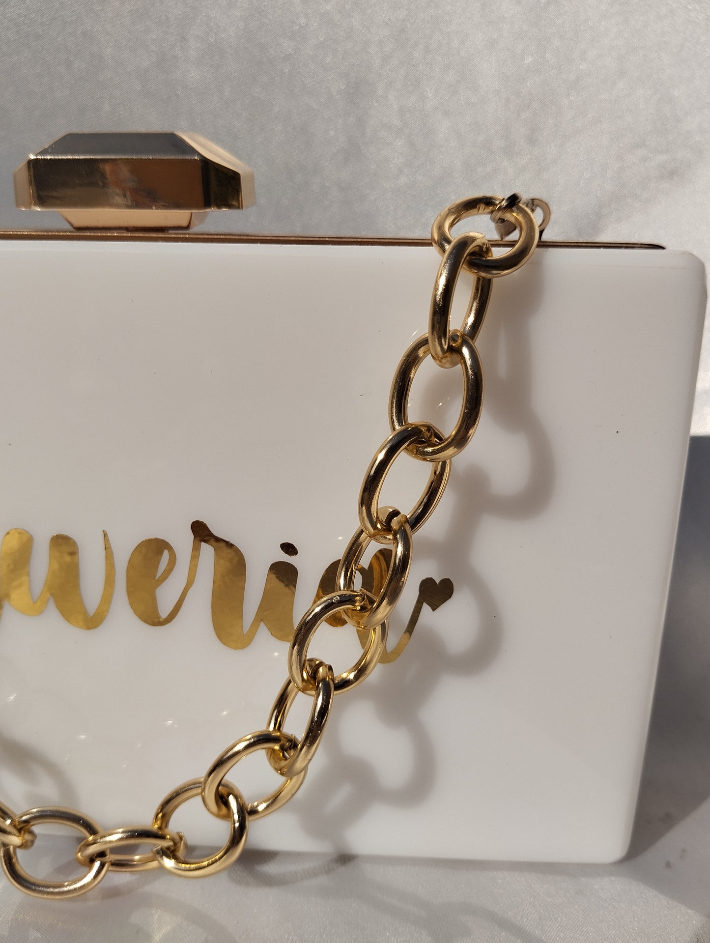 Personalized Acrylic Clutch