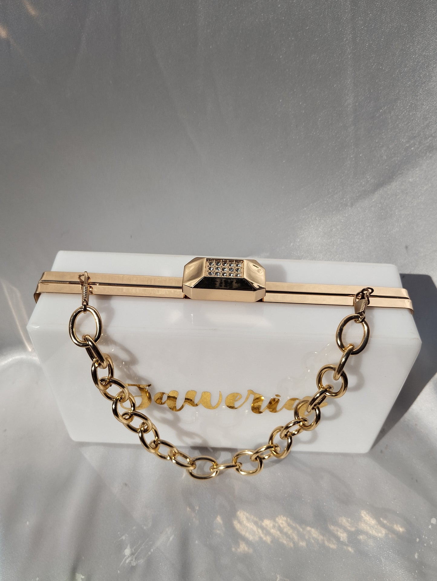 Personalized Acrylic Clutch