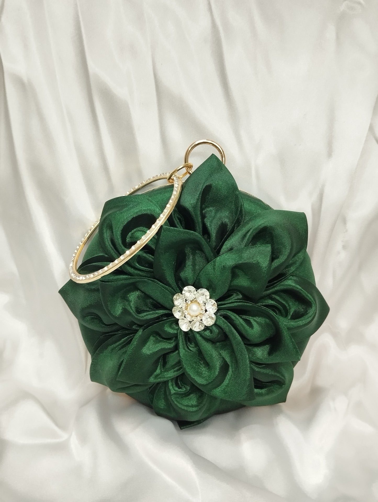 Flora Round Party Clutch