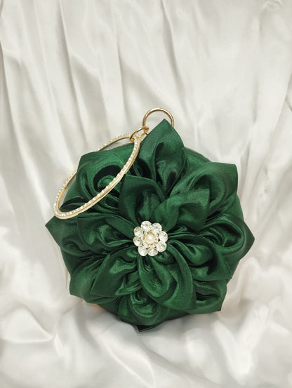Flora Round Party Clutch