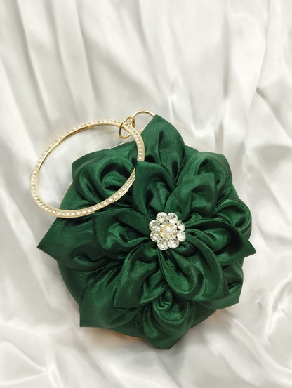Flora Round Party Clutch