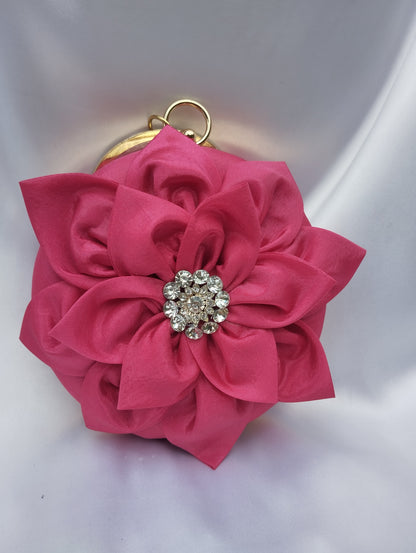 Flora Round Party Clutch