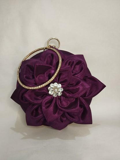 Flora Round Party Clutch