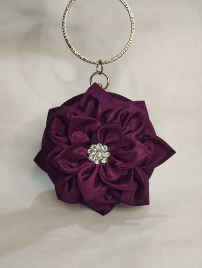 Flora Round Party Clutch