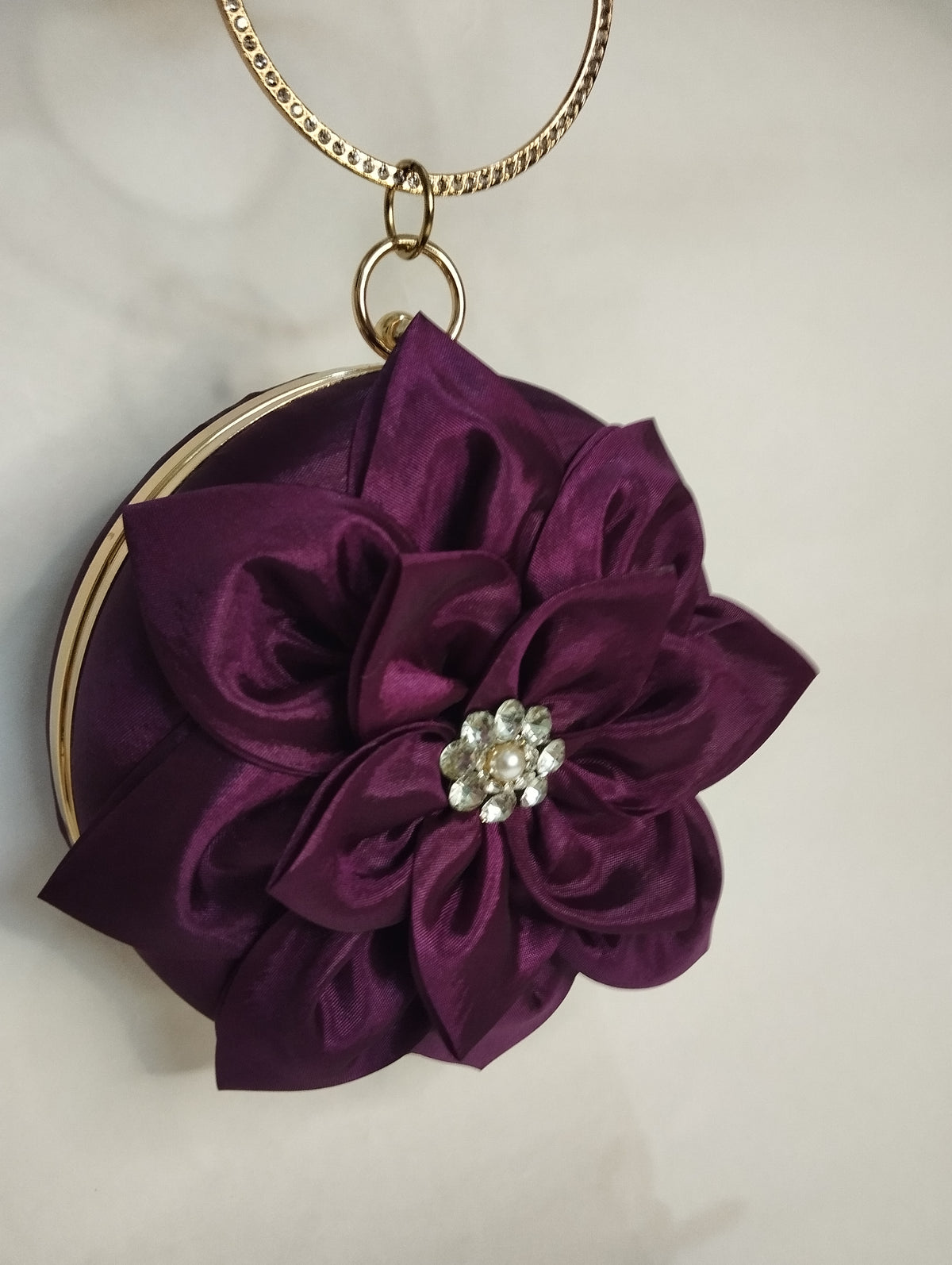 Flora Round Party Clutch