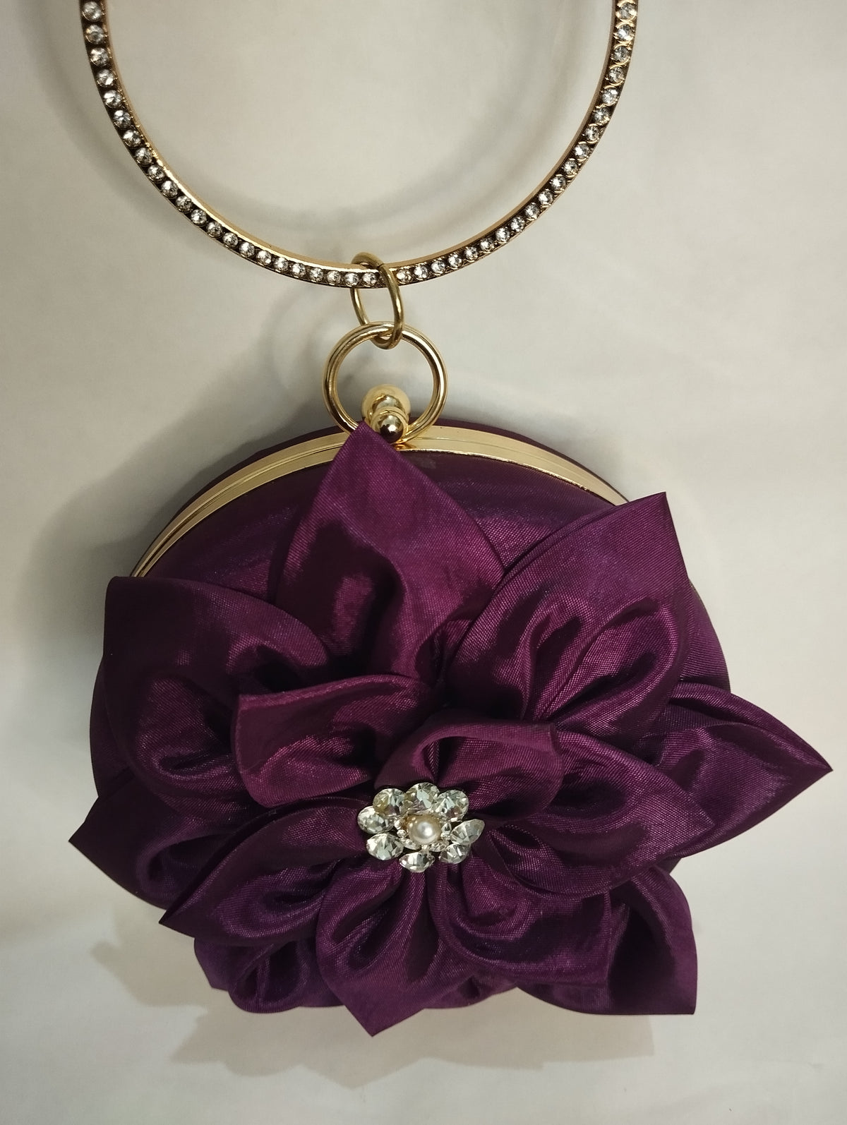 Flora Round Party Clutch