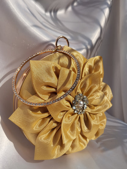 Flora Round Party Clutch
